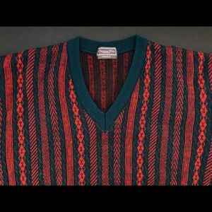 Christian Dior Vintage V-neck Sweater size M